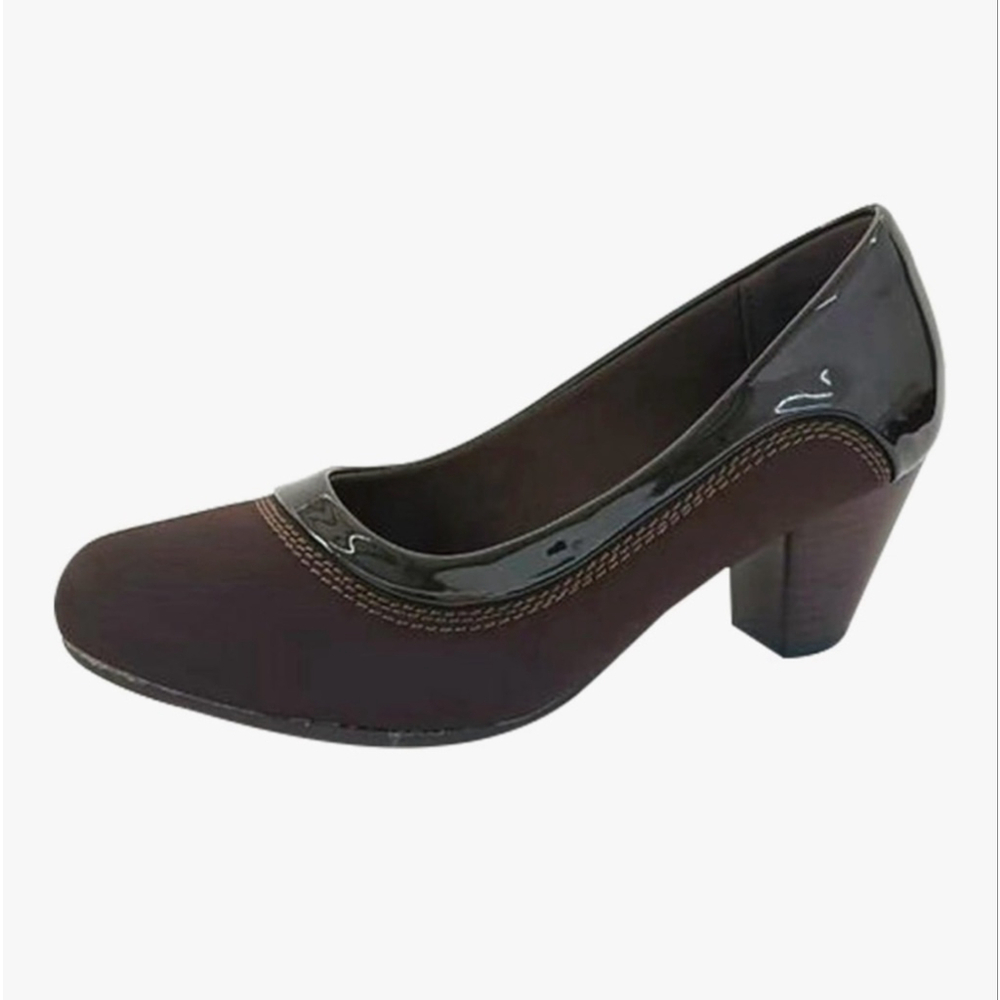 NEW Orthopedic Bunion Low Heel Slip-On Dress Pump Shoes Orthotic Support 10